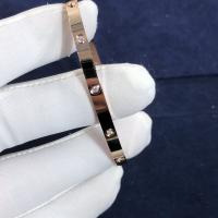 China Elegant Car tier 18k Gold Love Bracelet 10 Diamonds Vs Vvs Natural Diamonds Bracelet factory