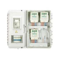 China Waterproof external electric meter box with Single Phase 4-position , ABS Base factory