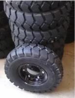 China Trailer Tractor Solid Forklift Tires Wear Resisting Environmentally Friendly factory