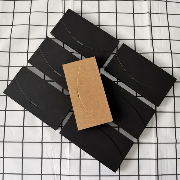 Quality Rigid Kraft Paper Envelope Mobile Case Packaging Box OEM for sale