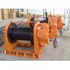 China Hydraulic Electric Air Winch Heavy Duty Low Speed Wire Rope Sling Type 5T factory