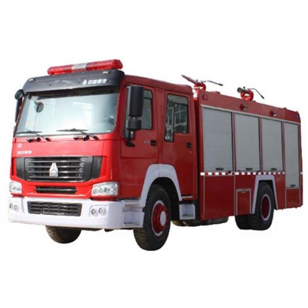Quality 10CBM 4X2 290HP Fire Fighting Truck , Agricultural Fire Engine Truck For Landscaping for sale