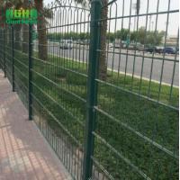 China 3.0mm 6ft Height Double Wire Mesh Fencing 55x200mm Welded Farm Security factory