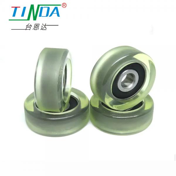 Quality Low Noise OEM Rubber Coated Roller Bearings High Temperature Range -20C To 120C for sale