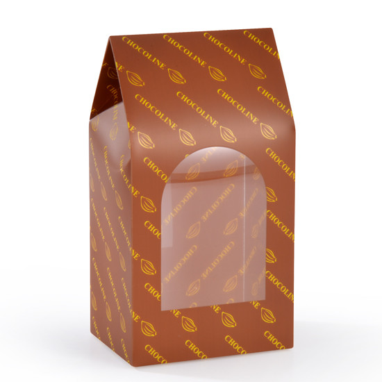 Quality Food Grade Recycled Chocolate Paper Bag Carrying And Marketing for sale