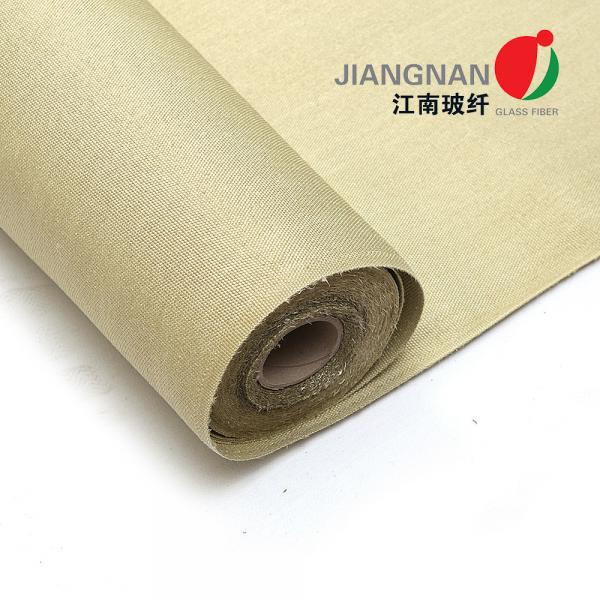 Quality Vermiculite Coated Fiberglass Cloth High Temperature Resistance Thermal for sale
