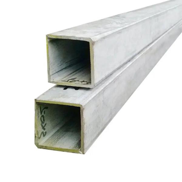 Quality ASTM 1.5MM Galvanized Carbon Steel Pipe S235JR S235JO 6m Square Tube Galvanized Steel for sale