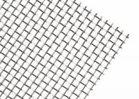 China Square Decorative Woven Wire Mesh Sheets Customized Alkali Resistance factory