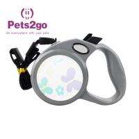 Quality Chrome Plated 237g 3m Retractable Cord Dog Leash for sale