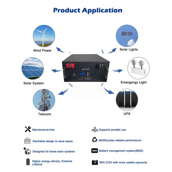 Quality 5KW Lifepo4 Cabinet Battery 110V 220V Solar Generator Power Supply for sale
