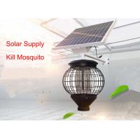 China Solar Lantern Mosquito Killer Lamp Outdoor Courtyard Waterproof Orchard Insect Killer Farm Fly Killer With Pole factory