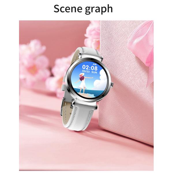 Quality Customized 300mAh Fitness Large Round Smartwatch IOS For Women for sale