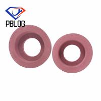 Quality Pink 150mm Glass Edge Polishing Wheel Matte Finish Processing for sale