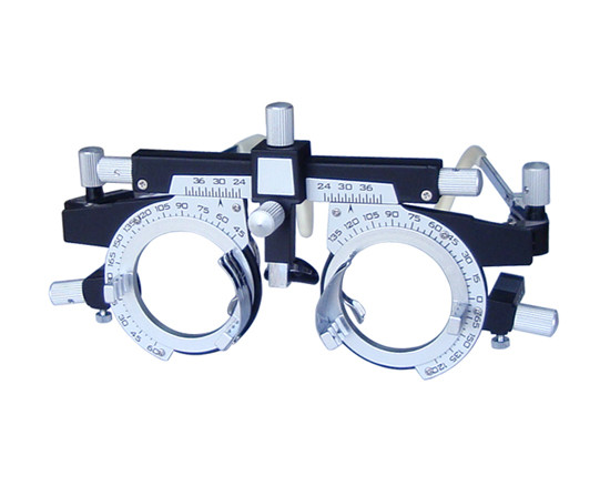 Quality Fully Adjustable Ophthalmic Trial Frame Nose Bridge Height 0 - 14mm GD1100B for sale