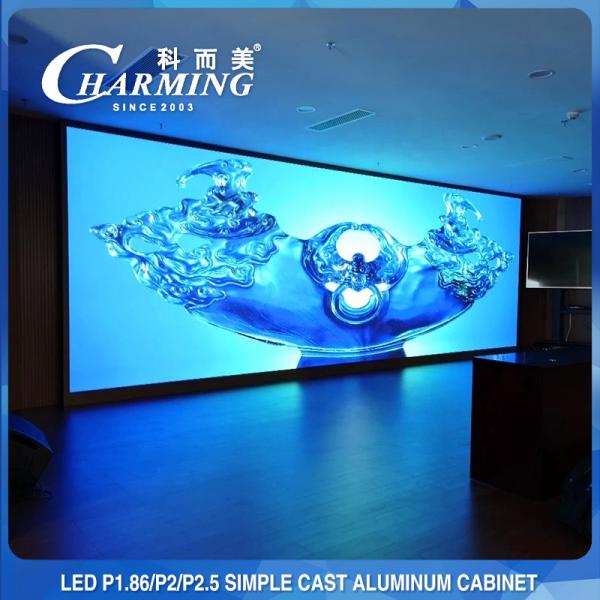 Quality 3840HZ Video Wall Indoor Fixed LED Display P1.53 P1.86 P2 Multiscene for sale