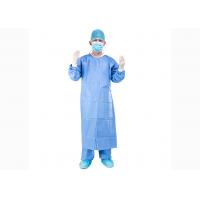China Non Woven Disposable Surgical Gown Reinforced 18 - 65gsm factory