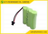 China Rechargeable nimh battery 1800mah 3.6 Volt Rechargeable NIMH Battery Pack Low Internal Resistance factory