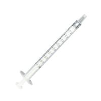 China Sterile Disposable Hypodermic Syringes , 1ml Syringe Without Needle factory