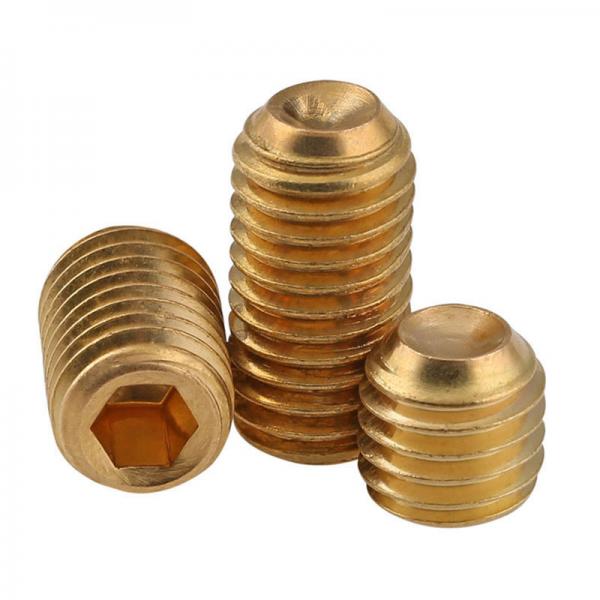Quality stainless steel bruss carbon set screw for sale