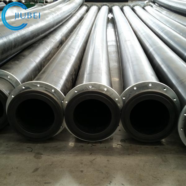 Quality Hdpe Dredge Pipe For Sale Oil Sand Mud Discharge Flange End 24 Inches for sale