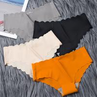 China M-XXL Ice Silk Seamless Underwear One Piece Breathable Women Underwear factory