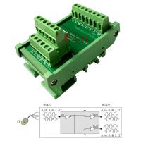China 1 In 2 Out Servo Encoder Pulse Signal Splitter Distributor 5V TTL / RS422 Input Output factory