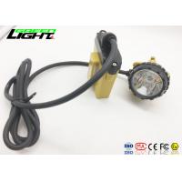 China 2A Charger Super Bright Led Headlamp Aluminum Cup Material For Miner / Hunting factory