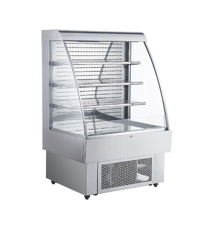 Quality 380L R404a R290 Food To Go Chiller Ventilated Cooling System Supermarket for sale