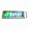 China Programmable LED message belt buckle in five colors factory