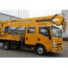 China Durable XCMG Basket Truck Mounted Lift , 5 Ton Aerial Platform Truck factory