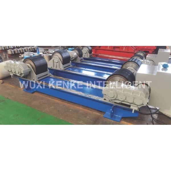 Quality 40 Ton Automatic Tank Rotator With PU Roller Welding Turning Roller for sale
