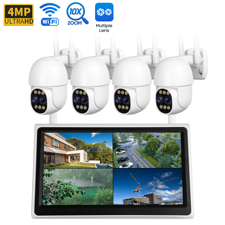 China WIFI CCTV Home Outdoor Camera Surveillance System IP66 Waterproof factory