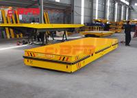 China Dead Man Stop Trackless Transfer Cart Electric High Running Speed Without Rails factory