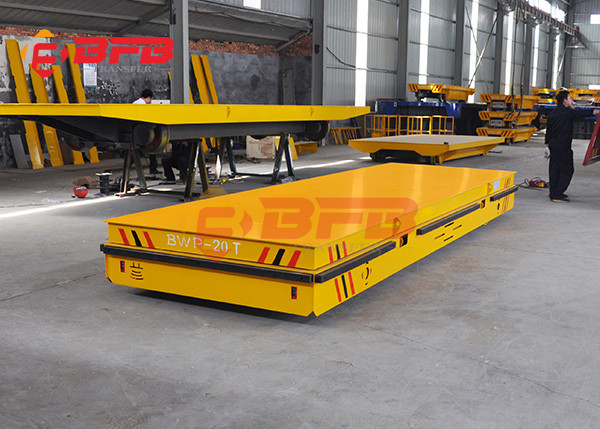 Quality Auto Precast Concrete Floor Industrial Trolley Cart , 1-500 Tons Turning Battery for sale