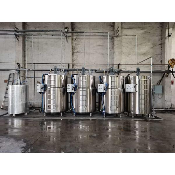 Quality 1500-6000kgs/Batch Dual Glue Mixing Equipment For Corrugated Production Line for sale