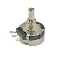 China SCR30 10k Rotary Potentiometer , Precision Single Turn Potentiometer With Metal Shaft for sale
