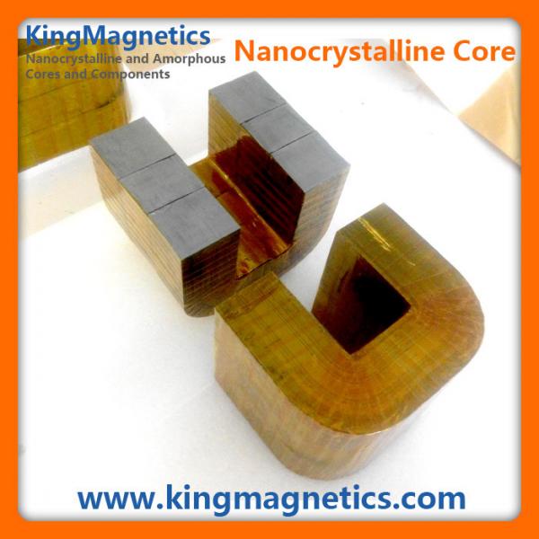 Quality High quality customized nanocrystalline C core for 20KHz high frequency power transformer for sale