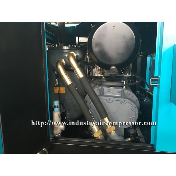 Quality 130 L Fuel Tank Srew Type Air Compressor / Single Stage Diesel Screw Air for sale