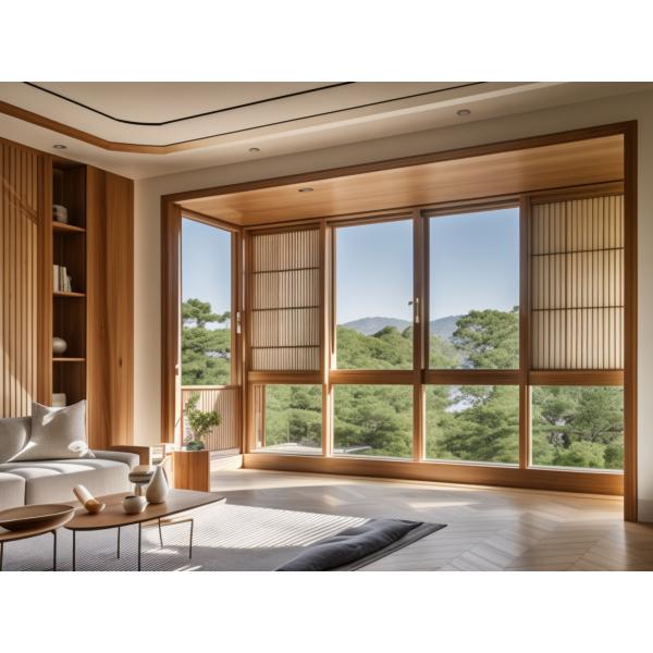 Quality Soundproof Aluminium Glass Windows Replacement Anodized Surface for sale