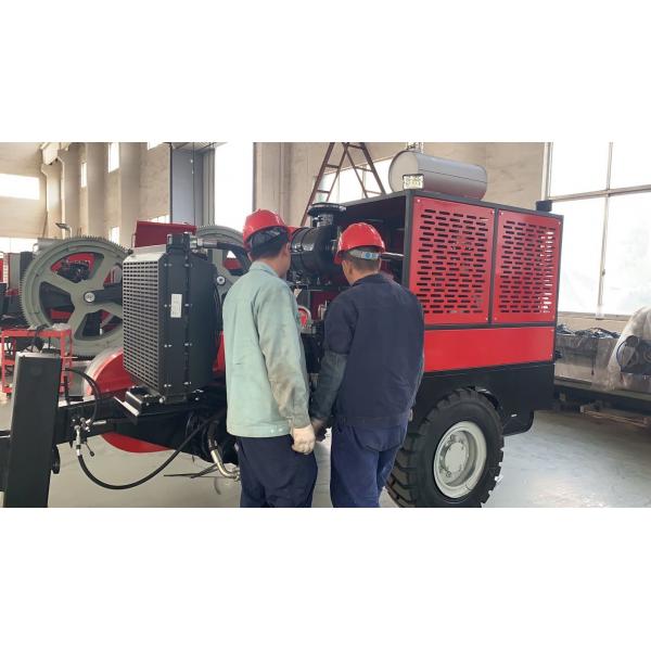 Quality Max Puller 12Ton ADSS Cable Transmission Line Stringing Equipment for sale