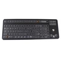 Quality 108 Keys Compact Format Industrial Membrane Keyboard IP66 With Integrated for sale
