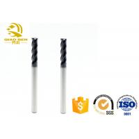 Quality 4 Flutes Tungsten Carbide CNC End Mill Cutter High Hardness Anti - Breakage Edge for sale