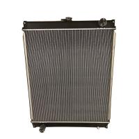 Quality 206-03-61410 Excavator Water Radiator For Komatsu PC 200-6 Silver Color for sale