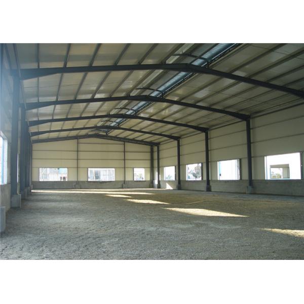Quality Eco Friendly Pre Fabricated Steel Structure Warehouse Insulated Flexible Design for sale