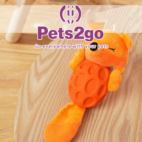 Quality Bite Resistant Rubber 268X84mm Pet Chew Toys for sale