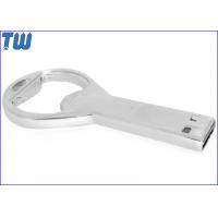 China Beer Opener 4GB USB Flash Drives Smooth Durable Full Metal Material for sale