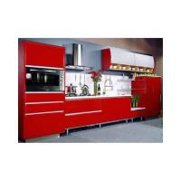China Cooking Bench Baked Lacquer MDF Kitchen Cabinets factory