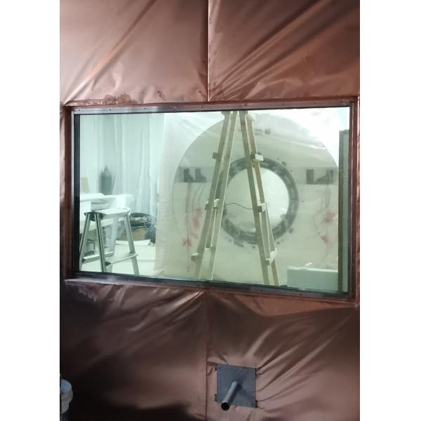 Quality 0.9 X 2.4m RF Shielded Windows Nuclear Magnetic Resonance Shielding For Mri for sale