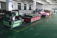 China Digital UV Flatbed Printer , Large Format Printing Machine High Resolution factory