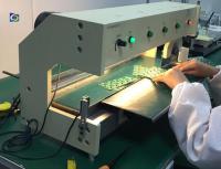China LED Aluminum Plate V Cut Pcb Separator / V Cut Pcb Depaneling Machine factory